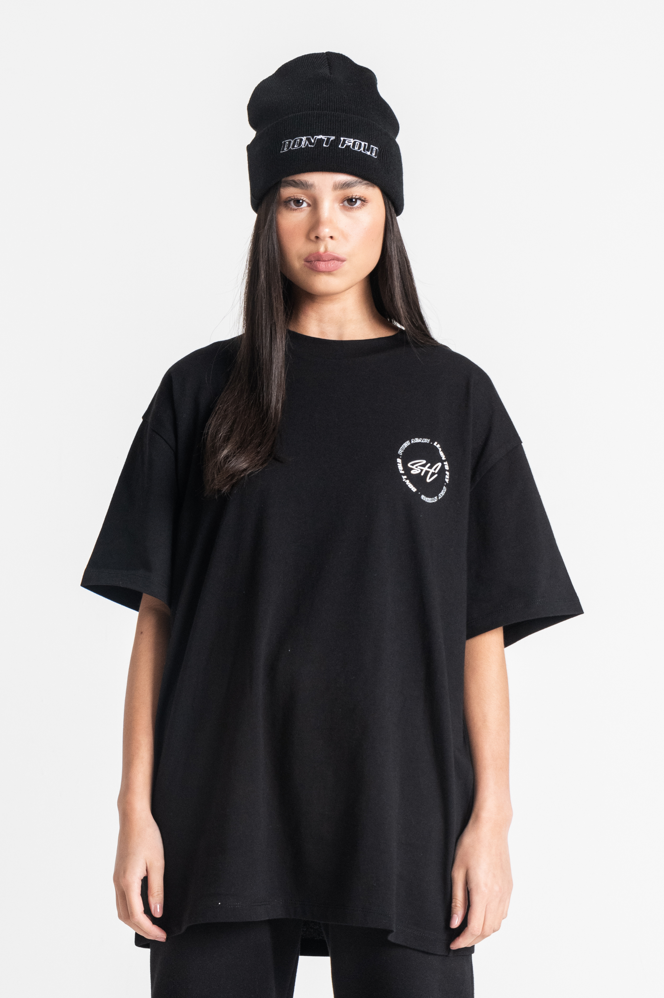Oversized Black T-Shirt (Unisex)